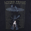 2002 Cher Living Proof Farewell Tour Shirt