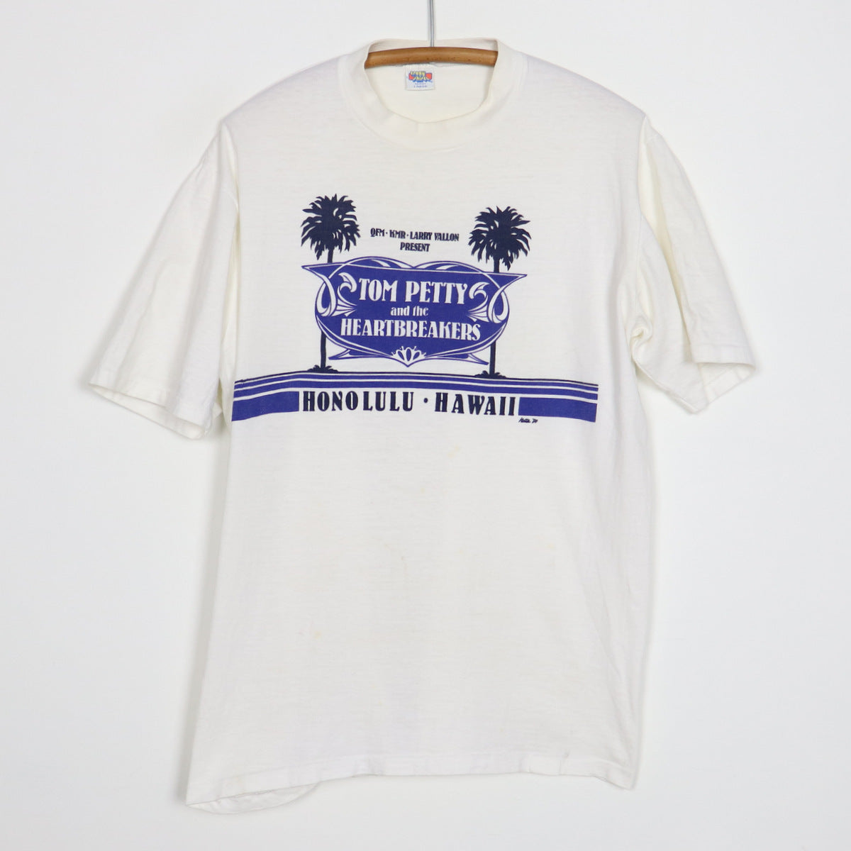 Original vintage 1980 Tom Petty And The Heartbreakers Honolulu
