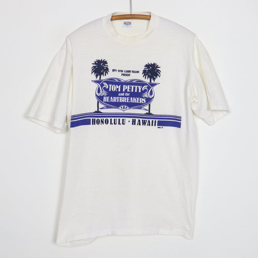 1980 Tom Petty And The Heartbreakers Honolulu Concert Shirt