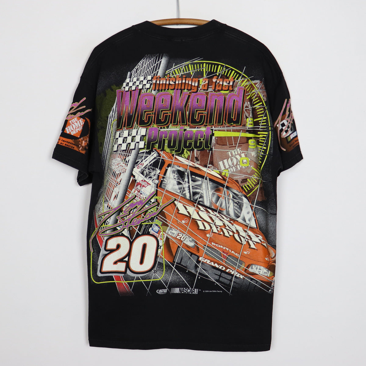 2000 Tony Stewart Home Depot Nascar Shirt