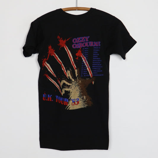 1983 Ozzy Osbourne Bark At The Moon UK Tour Shirt