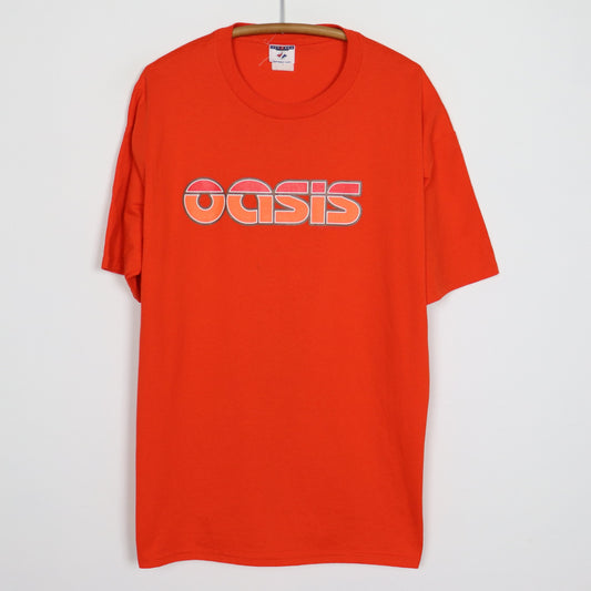 2000 Oasis Standing On The Shoulders Of Giants Tour Shirt
