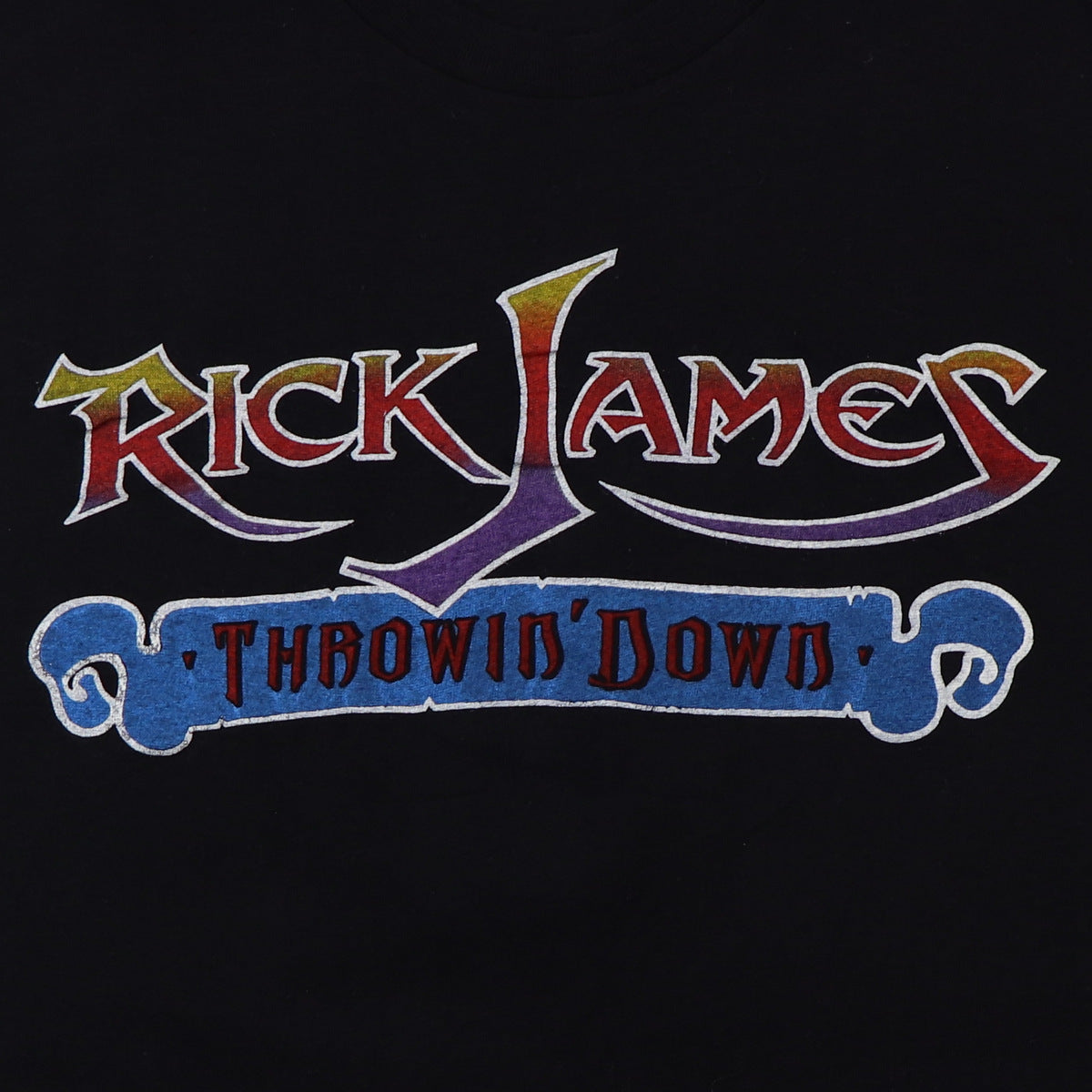 1982 Rick James Throwin' Down Shirt