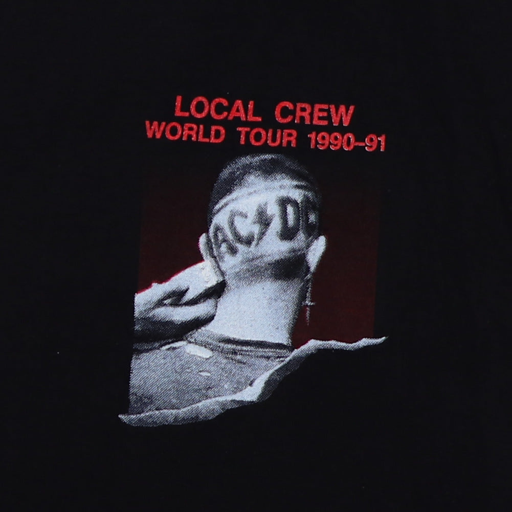 1991 ACDC Razor's Edge Local Crew World Tour Shirt