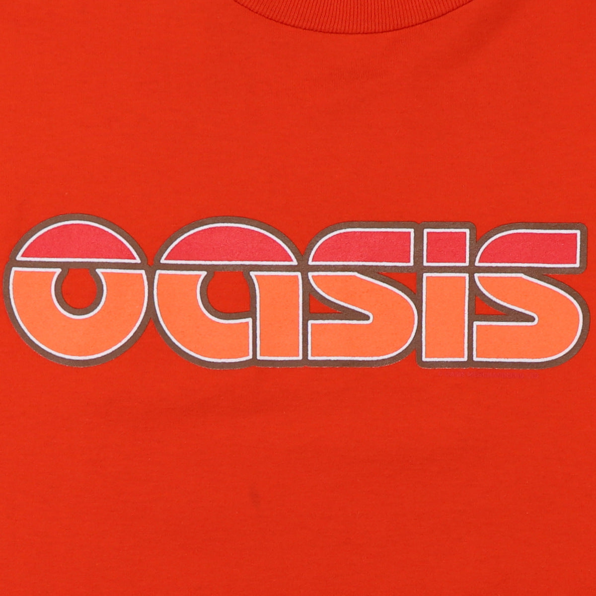 2000 Oasis Standing On The Shoulders Of Giants Tour Shirt