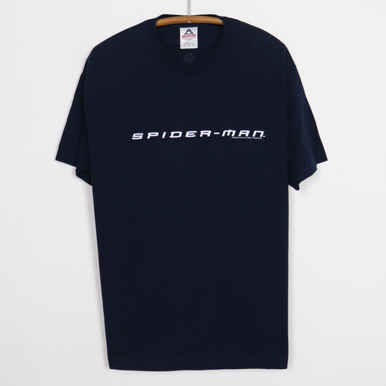 T-shirt Vintage Collector Spider-Man 2002 Movie Promo Jerzees Taille M - Neuf Avec étiquette
