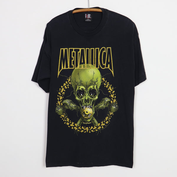 2001 Metallica No Leaf Clover Pushead Shirt – WyCo Vintage