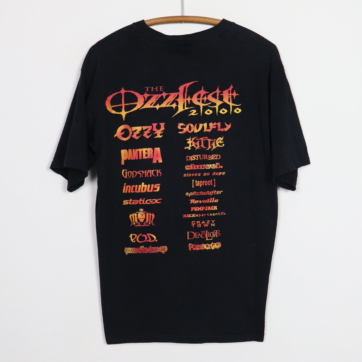 2000 Ozzy Osbourne Ozzfest Concert Shirt – WyCo Vintage