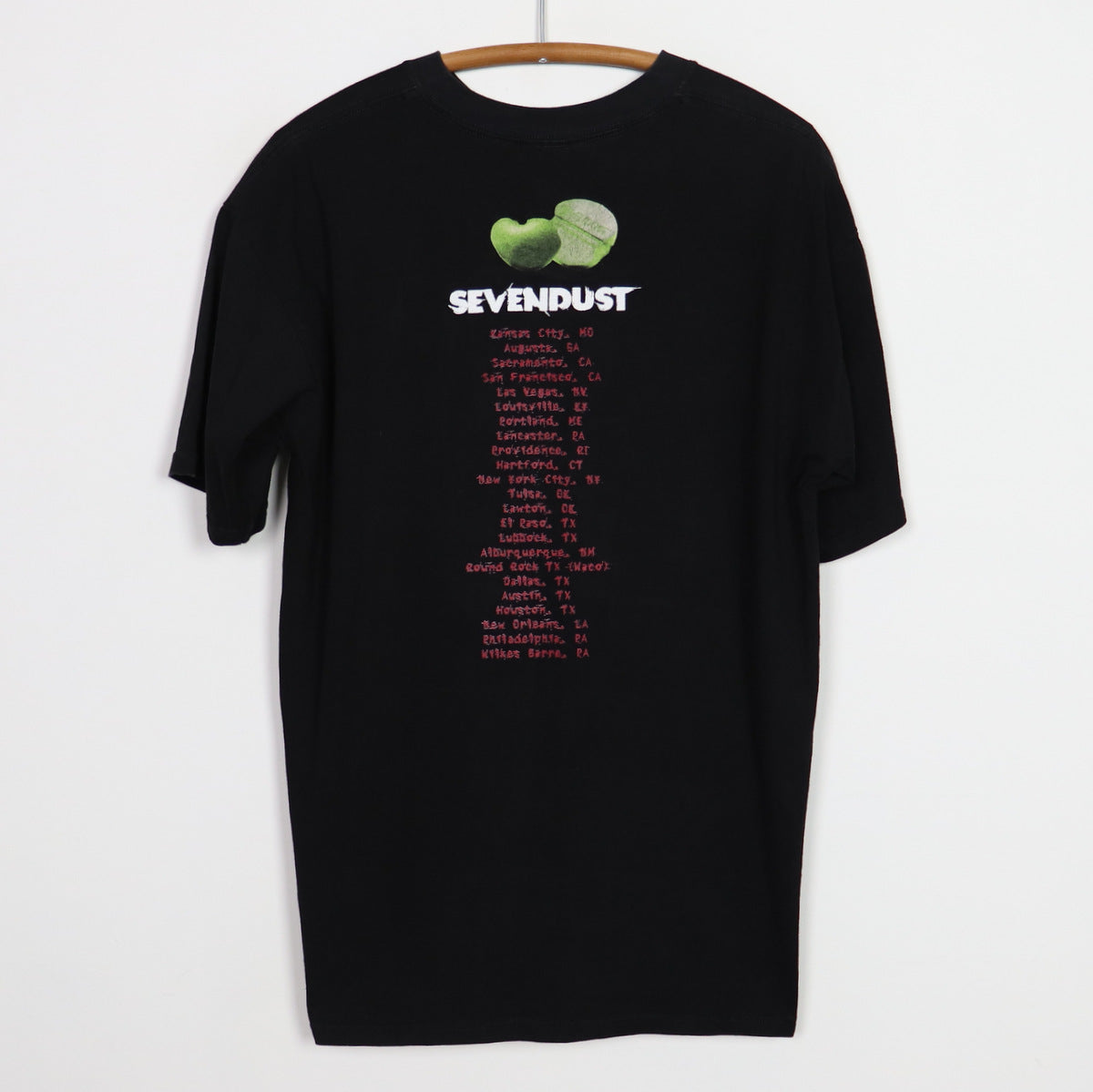 2001 Sevendust Animosity Tour Shirt | Authentic Vintage Tee – WyCo 