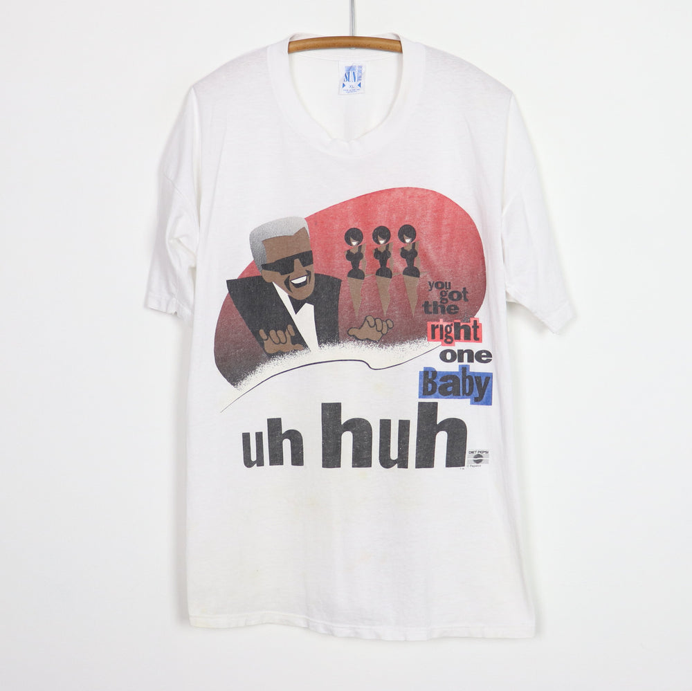 1990s Ray Charles Pepsi You Got The Right One Baby Shirt