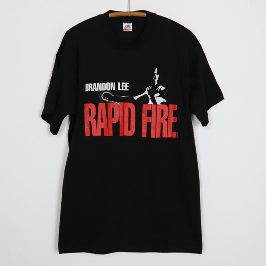 1992 Rapid Fire Brandon Lee Movie Promo Shirt