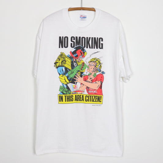 1992 Judge Dredd No Smoking Shirt
