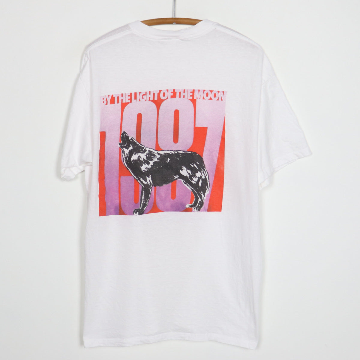 1987 Los Lobos By The Light The Moon Shirt – Vintage