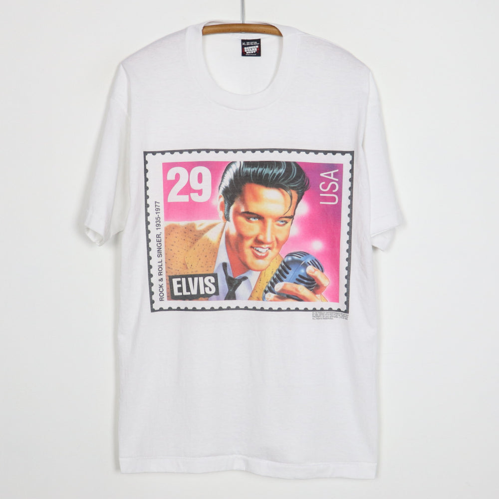 1992 Elvis Presley United States Postal Service Stamp Shirt