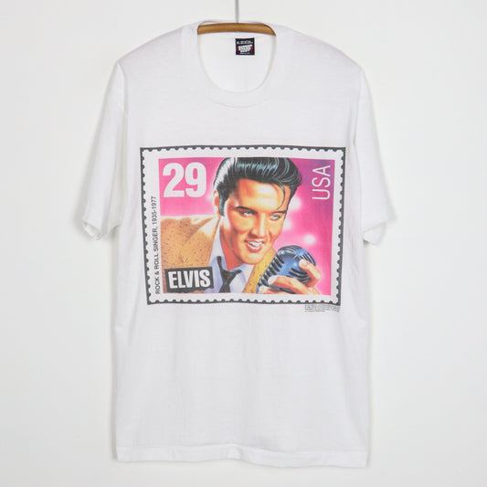 1992 Elvis Presley United States Postal Service Stamp Shirt