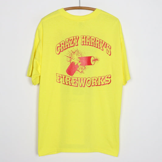 1990s Black Cat Fireworks Shirt