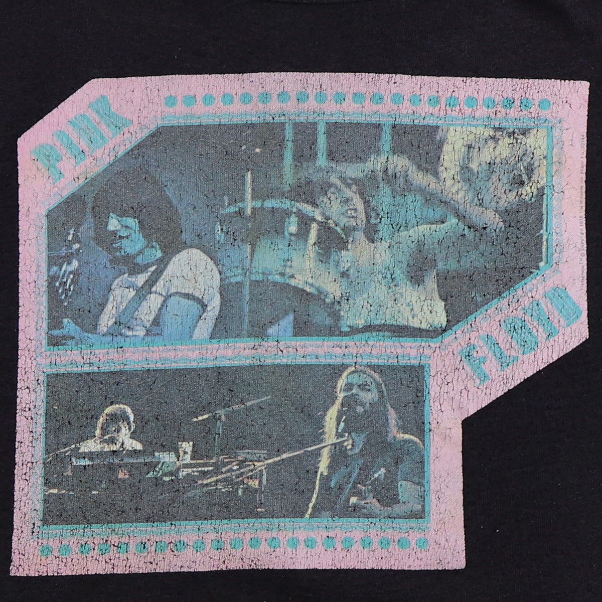 1970s Pink Floyd Iron On Graphic Shirt