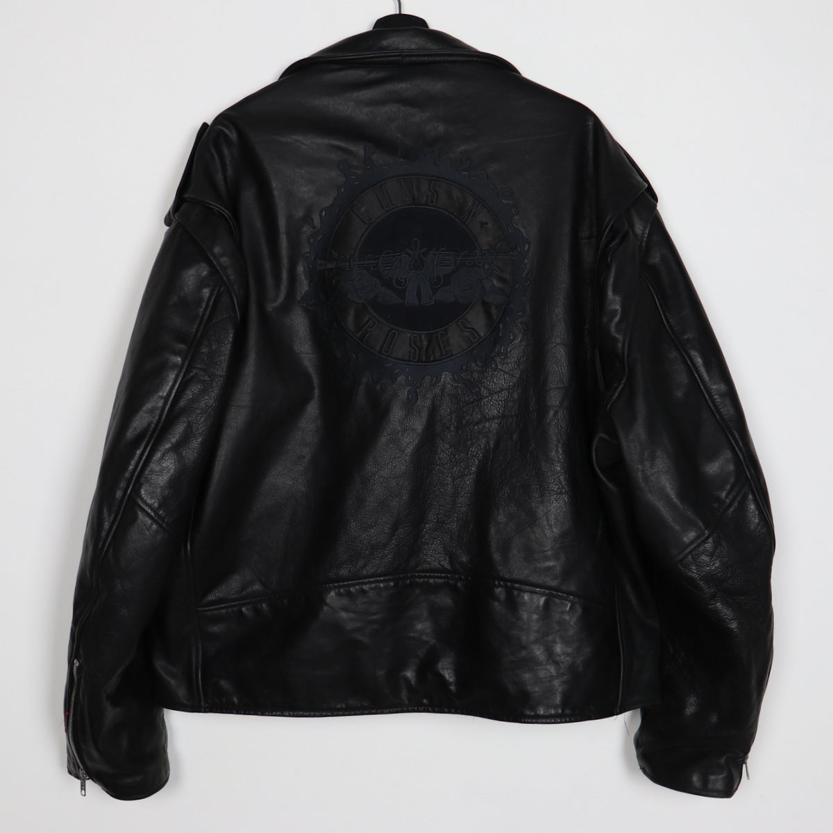 1991 Guns N Roses Use Your Illusion Tour Crew Leather Jacket 