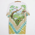 1992 Rainforest Tie Dye Liquid Blue Shirt
