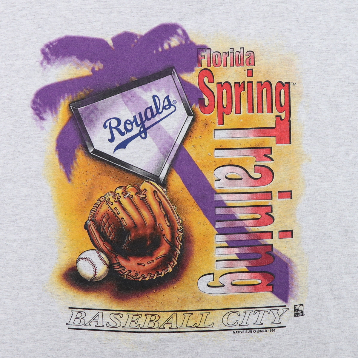 Wyco Vintage 1996 Kansas City Royals Florida Spring Training Shirt