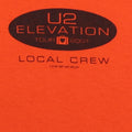 2001 U2 Elevation Tour Local Crew Shirt