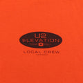 2001 U2 Elevation Tour Local Crew Shirt