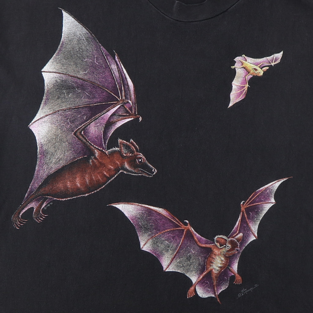 1990 Bats All Over Print Shirt