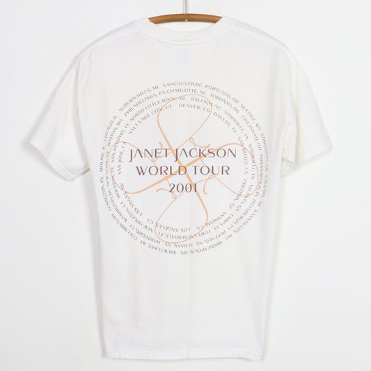 2001 Janet Jackson All For You World Tour Shirt