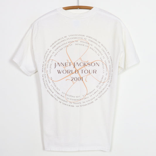 2001 Janet Jackson All For You World Tour Shirt