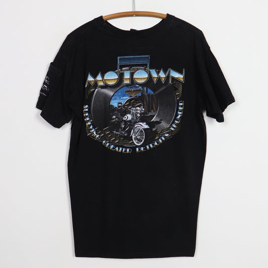 1999 Harley Davidson Motown Detroit Shirt