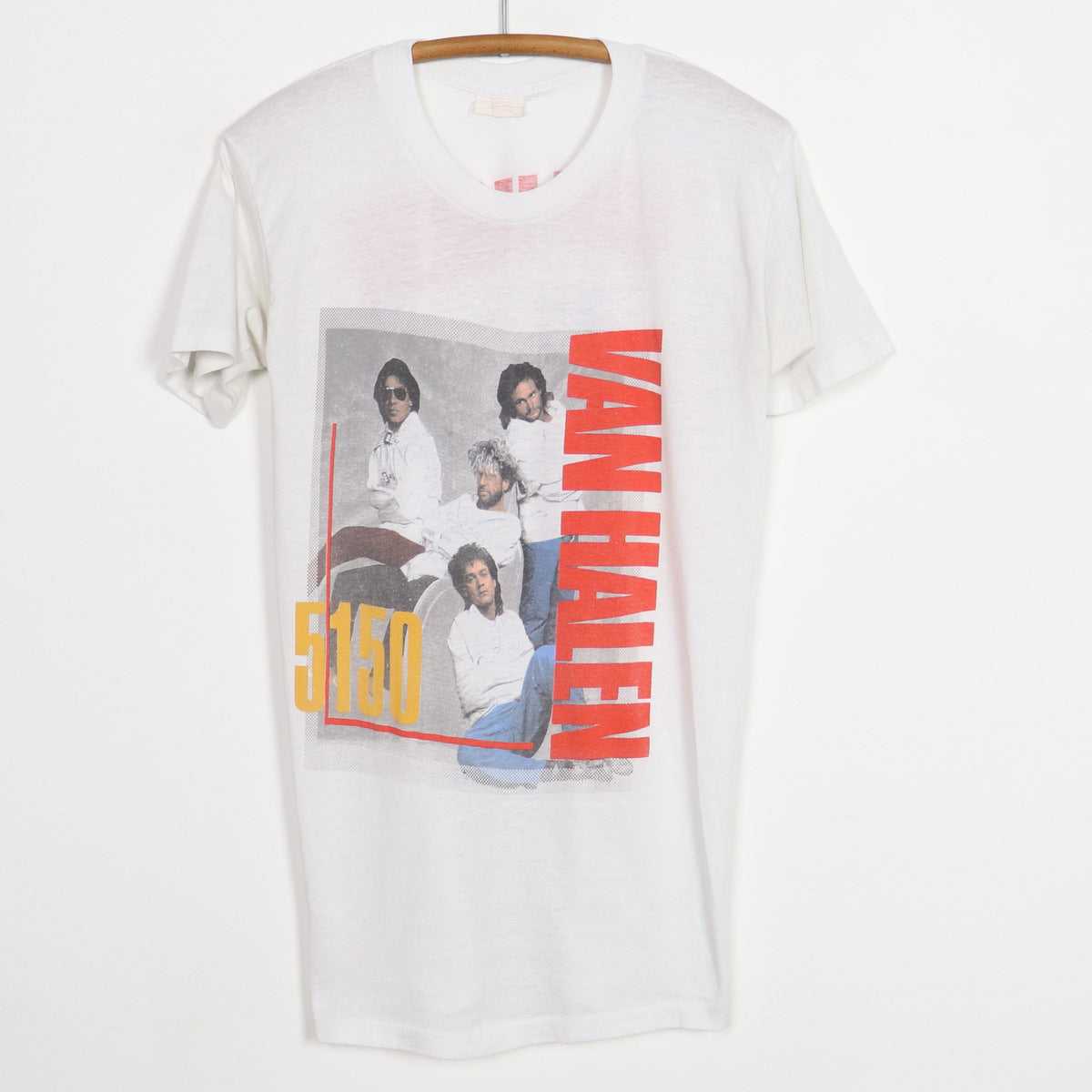 Van Halen 1986 5150 Tour ロックTシャツ　ビンテージ Vintage Van Halen American Rock Band Tour 1986 5150 M Size T