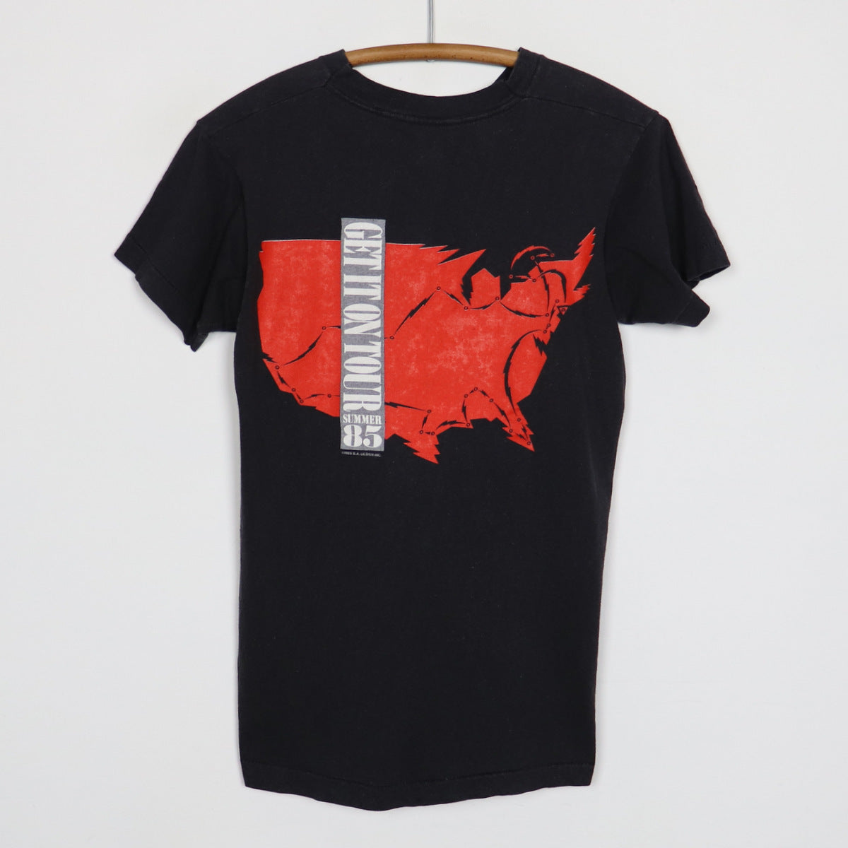 1985 The Power Station Get It On Tour Shirt