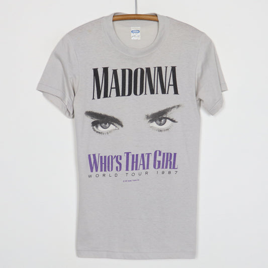 1987 Madonna Who's That Girl World Tour Shirt