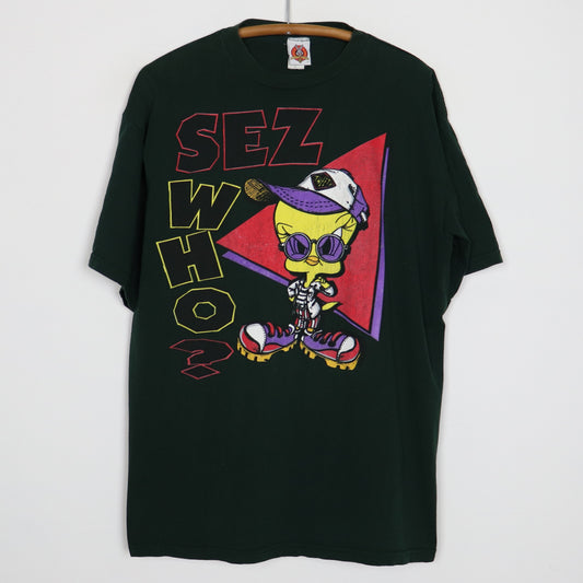 1990s Tweety Bird Sez Who Warner Brothers Shirt