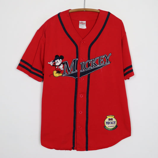 1990s Mickey Mouse Baseball Jersey