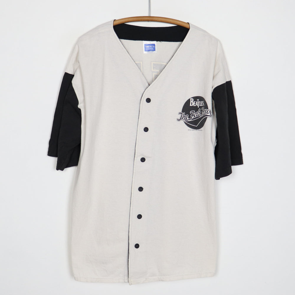 1990s The Beatles Fab Four Baseball Jersey