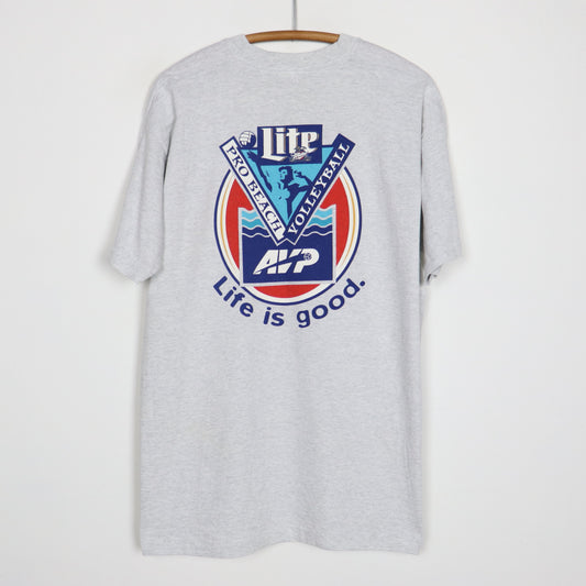 1990s Miller Lite Pro Beach Volleyball Shirt