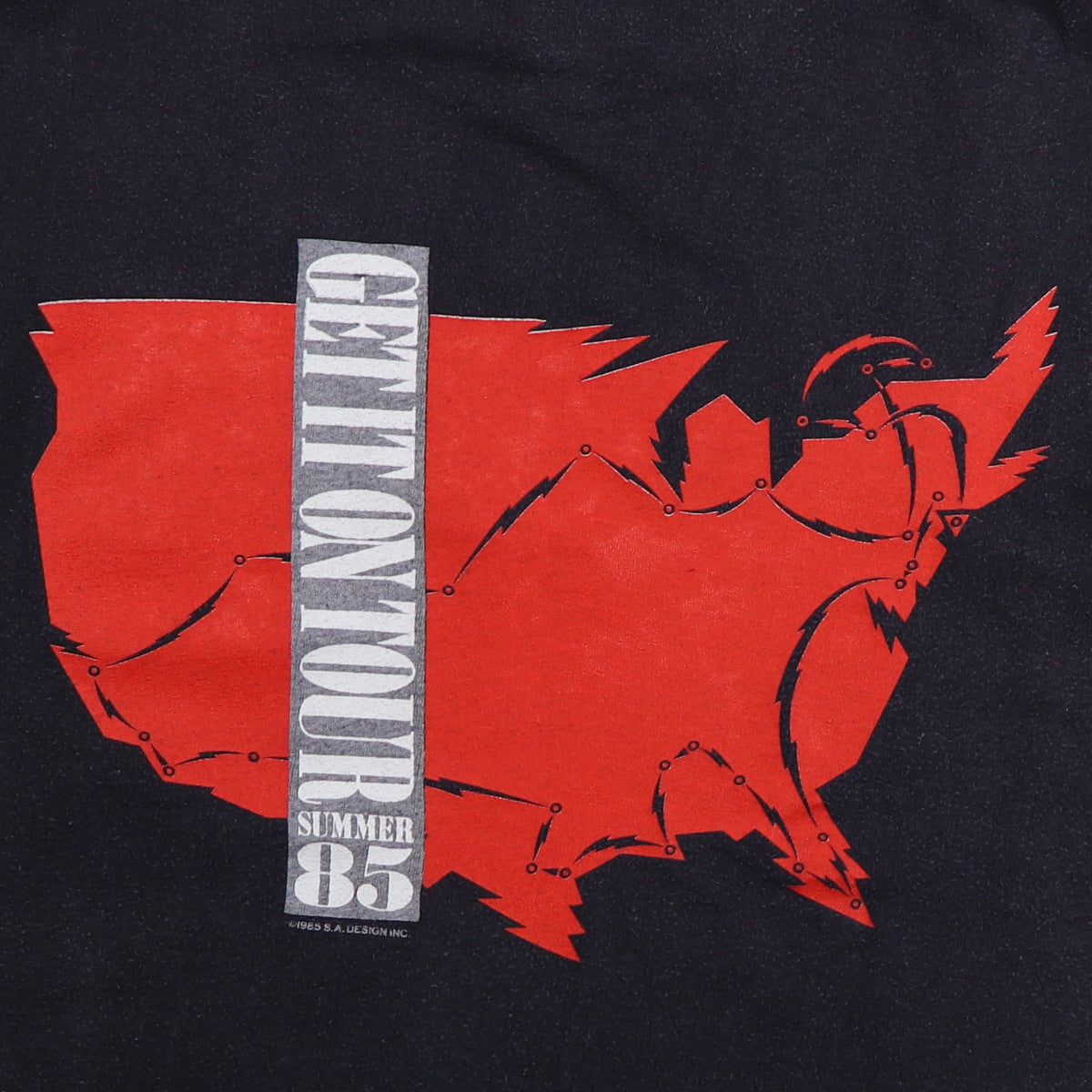 1985 The Power Station Get It On Tour Shirt