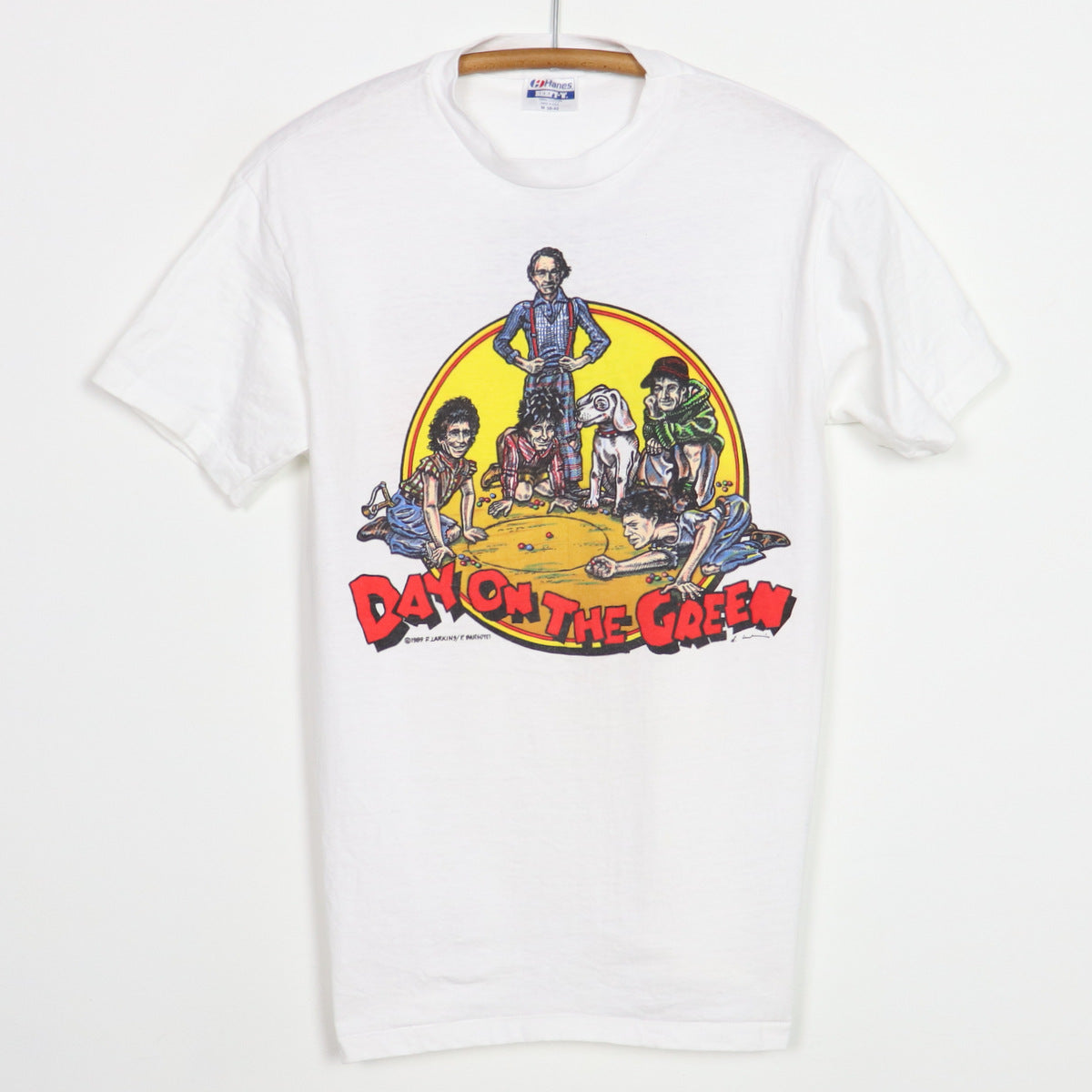 1989 Rolling Stones Bill Graham Day On The Green Concert Shirt