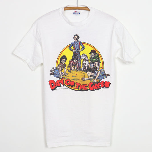 1989 Rolling Stones Bill Graham Day On The Green Concert Shirt