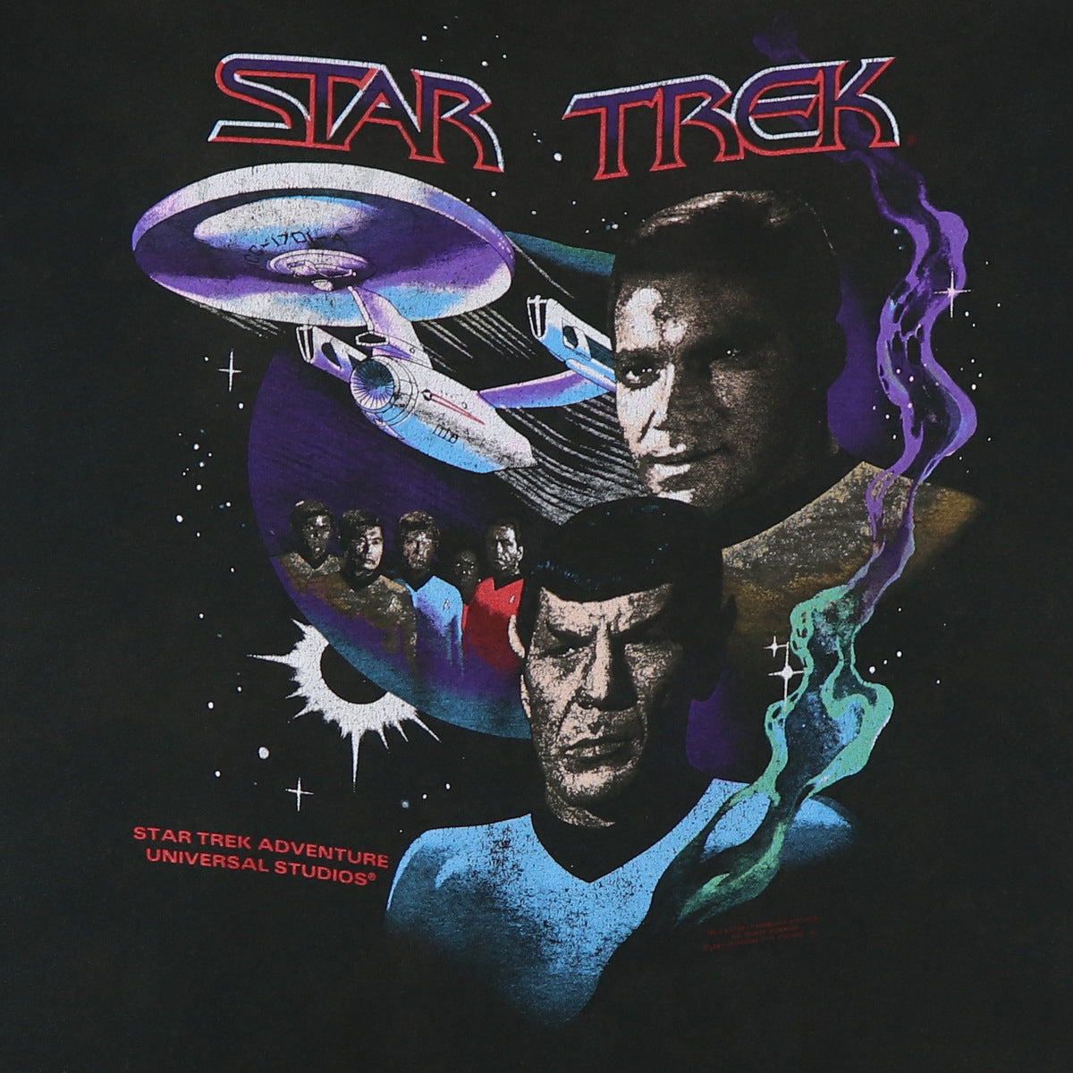 1991 Star Trek Adventure Universal Studios Shirt | Authentic