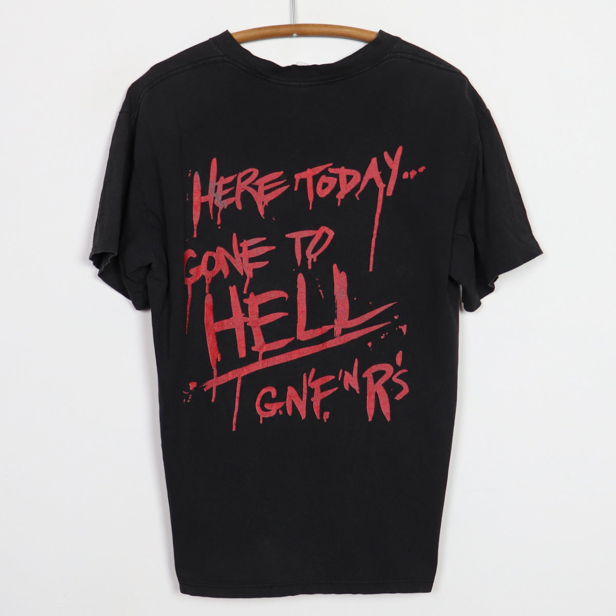 1991 Guns N Roses Here Today Gone To Hell Shirt