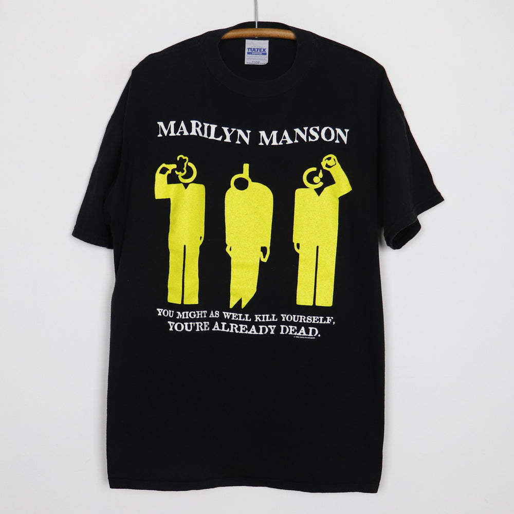 1996 Marilyn Manson You're Already Dead Shirt
