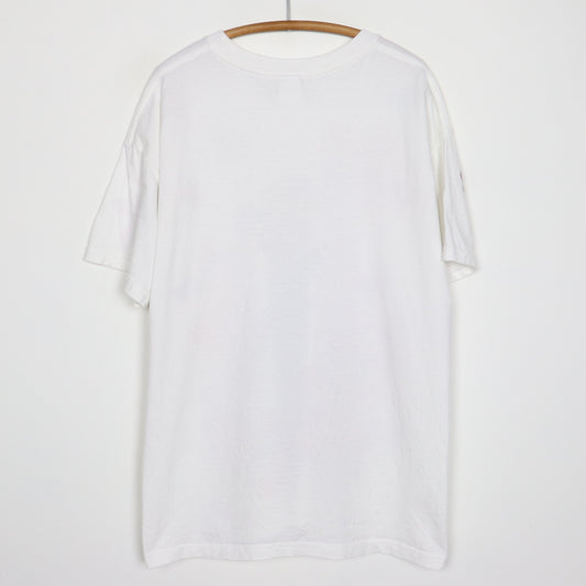 1990s Mickey Mouse Disney Butterflies All Over Print Shirt