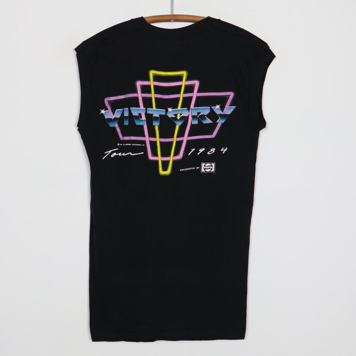 Original vintage 1984 Michael Jackson Victory Tour Sleeveless