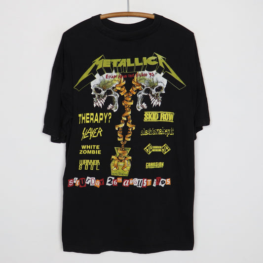 1995 Metallica Donnington Park Concert Shirt
