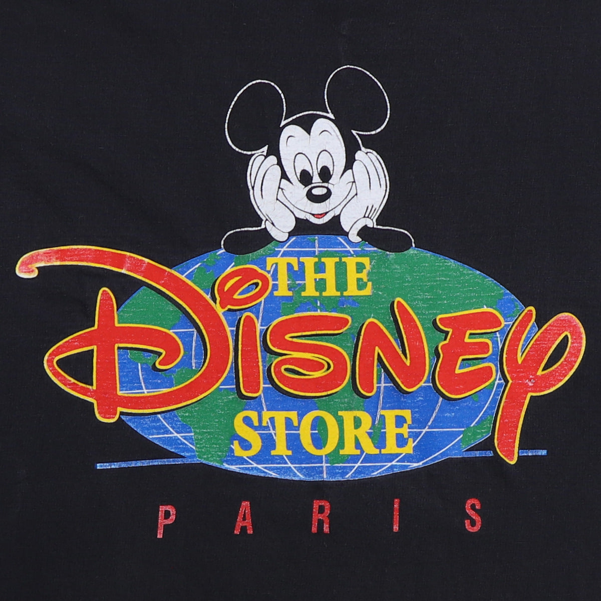 1990s Mickey Mouse Disney Store Paris Shirt | Authentic Vintage 