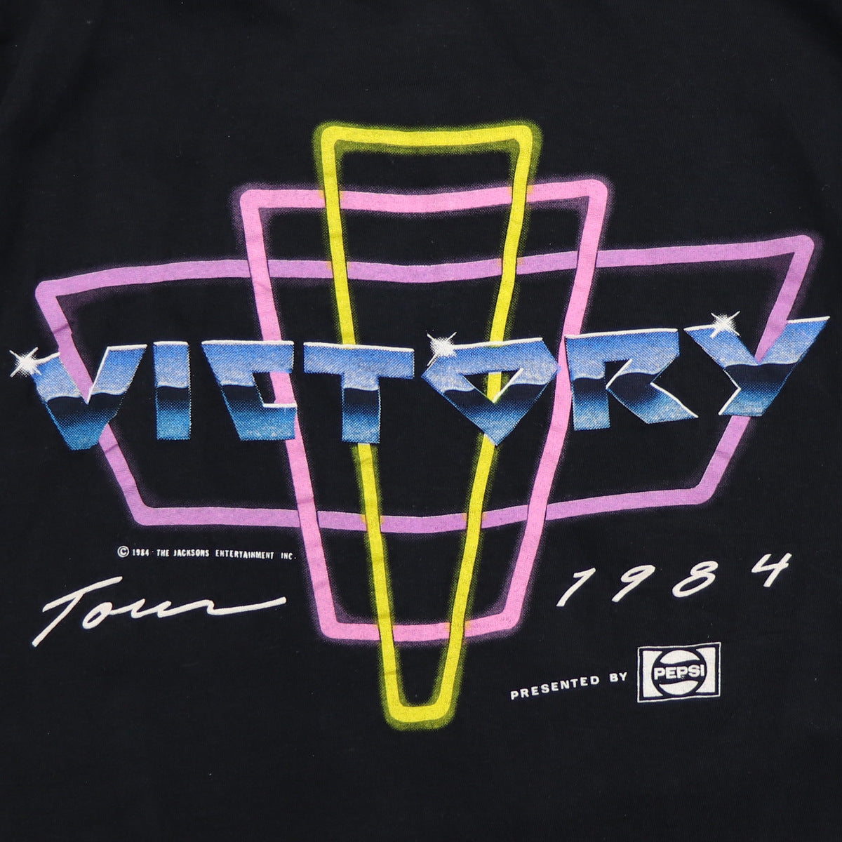 Original vintage 1984 Michael Jackson Victory Tour Sleeveless