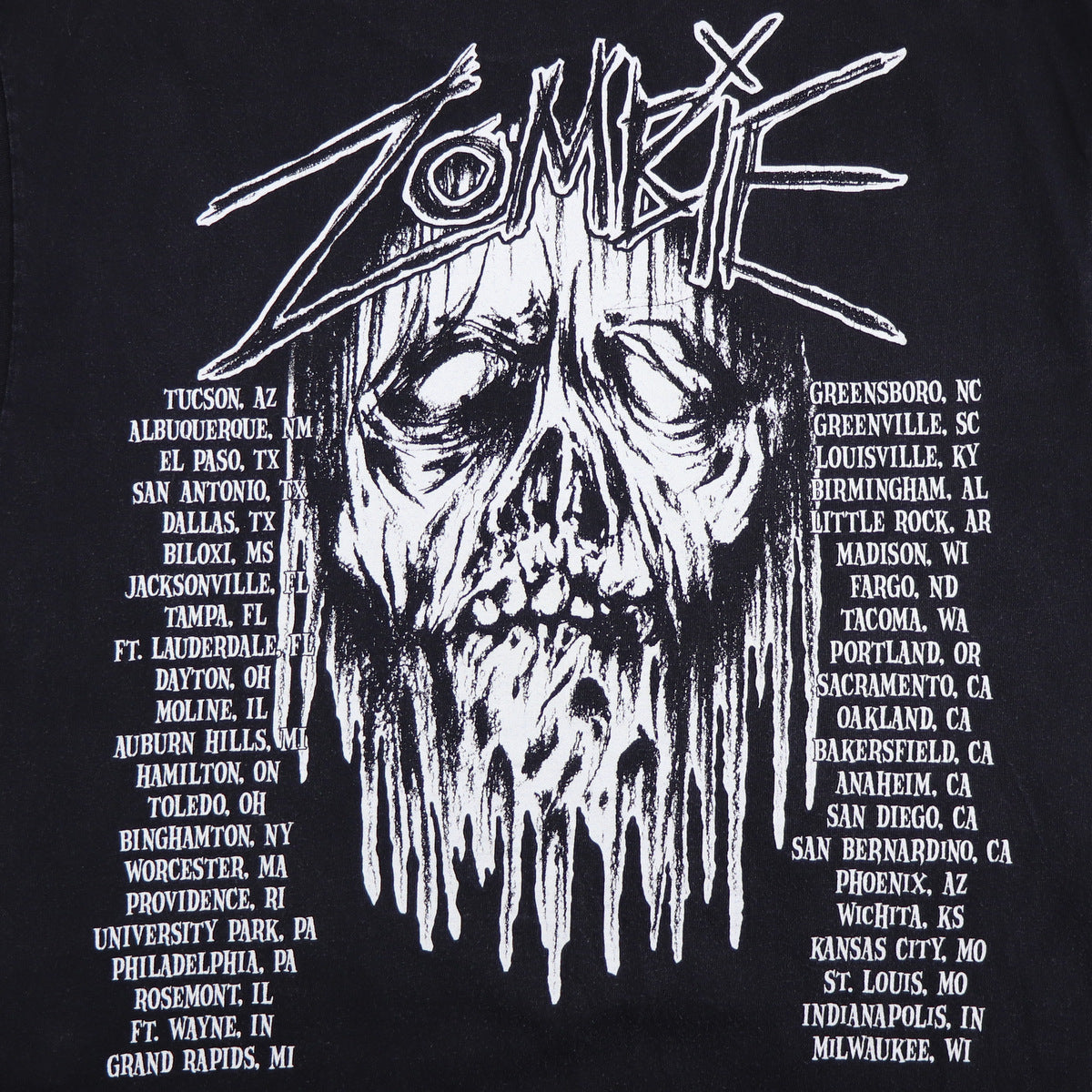 1998 Rob Zombie Hellbilly Deluxe Tour Shirt | Authentic Vintage 