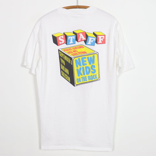 1990 Bill Graham Presents New Kids On The Block Day On The Green Shirt